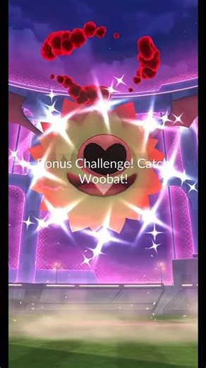 Pokemon go Shiny Dynamax Woobat! Catch #shorts #viralshorts