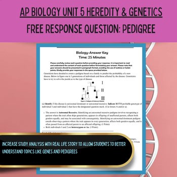 AP Biology Curriculum | Unit 5 Free Response Question FRQ (Rubric) | Heredity