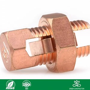 [Hot Item] Brass T-Type Split Bolt Electrical Connector Clamp
