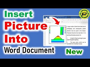 How to insert pictures into Word document?