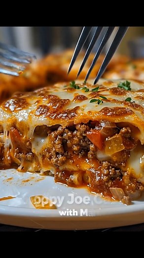 This Sloppy Joe Casserole with Manwich takes a classic favorite and makes it even better! It’s hearty, saucy, and loaded with cheesy goodness — the kind of meal that disappears fast at dinner time. Every bite is rich, comforting, and packed with that nostalgic Sloppy Joe flavor everyone loves. | Recipe Stories