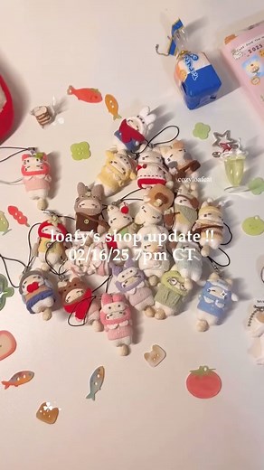 Loafy on Instagram: "Loafy’s Shop Update!! ₍^. .^₎⟆ The Loafy cat babies will be available to adopt on my gift shop website (link in bio) at 7pm CT today (02/16/25) for my US and Canadian cat loverssss PVC trinket pouch, mini sticker sheet, and shrinky dink charm will be included with your package for free ◝(ᵔᗜᵔ)◜ Thanks everyone for the immense amount of love and support!! I’m very happy that you guys like them (ㅅ´ ˘ `). Most of these designs will most likely be unique designs that I will not r