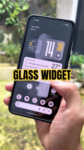 Widget Glass on Any Android Phone