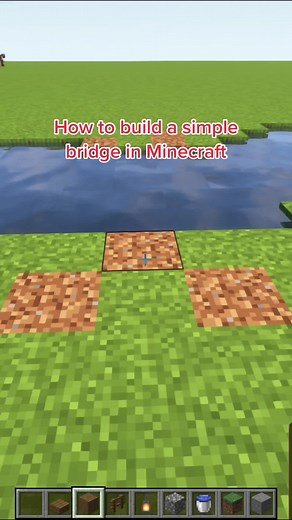 Crafting a Spruce Bridge in Minecraft: Tutorial for Beginners