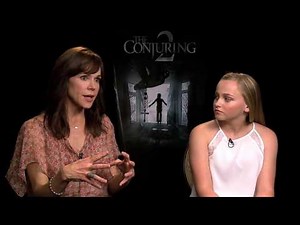 Conjuring 2 Interview with Frances O'Connor & Madison Wolfe