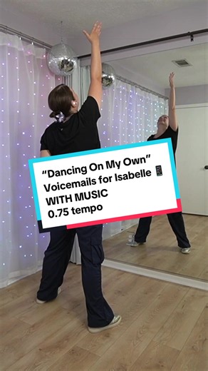 📱💃🏻 Need a slower, step-by-step tutorial? Check it out here ➡️ @Beg. Dance Tutorials w/ Carrie Choreo: @lou.sky #dancingonmyown #voicemailsforisabelle #robyn #netflix #dancetutorial