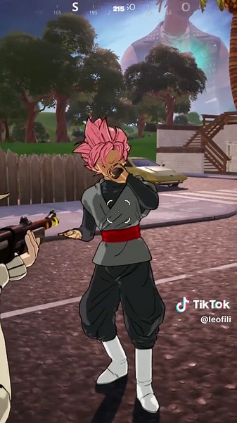 Goku's Epic Dance Moves in Fortnite Gameplay