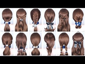 20 Easy Hairstyles for Medium & Long Hair