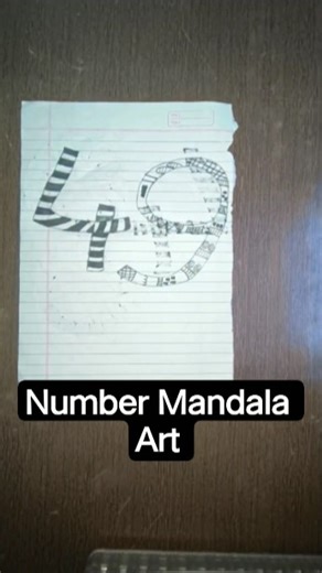 Number Mandala | 49 Mandala