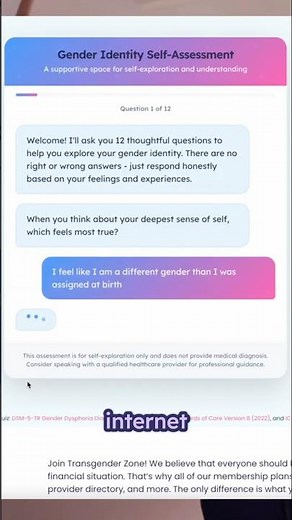 http://Transgenderzone.com/am-i-trans/ for the FREE quiz🩷 #transgender #trans #transgenderzone #mtf