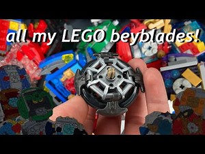 All My LEGO Beyblades From Dual Layer To DB!!