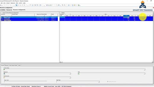 28. Resources Allocation and Assignments in Primavera P6(720P_HD)