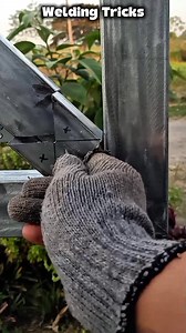 1.2M views · 15K reactions | Great idea for a tricky corner connection #weldingtricks | Welding Trick | Facebook