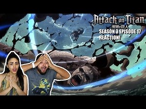 LEVI VS BEAST TITAN! Attack On Titan Season 3 Episode 17 REACTION!!!
