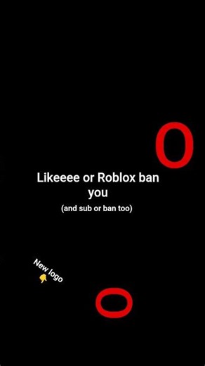 like or Roblox ban you (And sub or ban you)