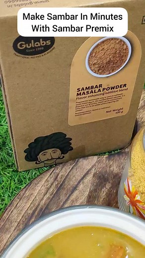 2.7K views · 19 reactions | Make sambar in minutes with this sambar premix powder #sambarrecipe #sambarpremix #sambarpremixrecipe #homemadesambarpremix #sambar #quicksambarrecipe | Crave Kitchen | Facebook