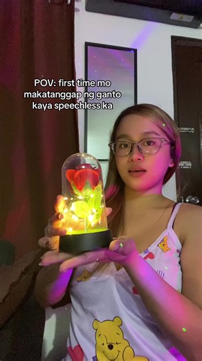 A Beautiful LED Light Rose for Valentine's Day