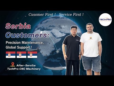 Thanks our Serbian customer for good reviews of TechPro Nesting CNC Lines #atccnc #cnc #cncmachine