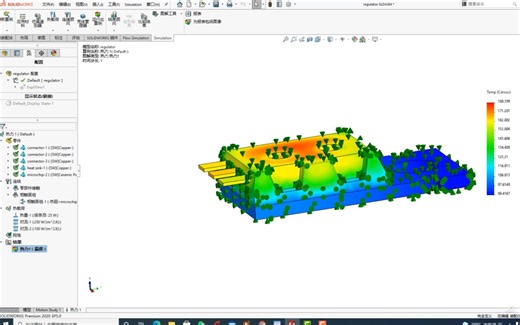SW-SIMULATION-热分析案例解析 | 上海雷瓦lawa