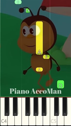 🎹 Cold – Boogie Bugs | Piano Tutorial Short