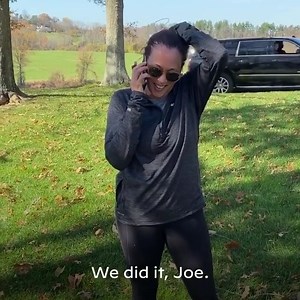 13K views · 572 reactions | I’m moved to tears that our first female VP will be @kamalaharris . You’re a great role model. Thank you! You did it @joebiden and @kamalaharris #womenofcolor #presidentelectjoebiden #vpelectkamalaharris | Brittany Daniel | Facebook