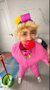 She Washed The Entire Floor With Toothpaste ✨✨✨ #123go | 123 GO Shorts