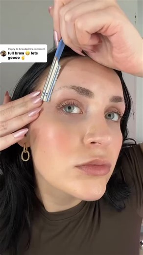 G O O O... B E A U T Y on Instagram: "Just shaved my brows totally off to test this eyebrow pen #eyebrow #eyebrowpencil #eyebrowshading"