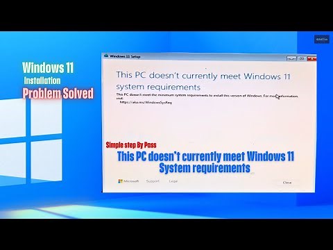 This PC doesn't currently meet Windows 11 system requirements How to Solve Issue |‪@HDAMSTech‬