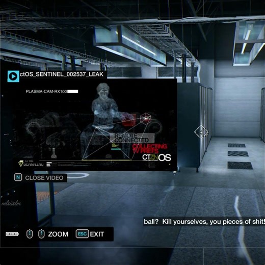 ctOS recording every waking moment | Watch Dogs (2014)
