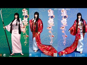 i8toys Unbox Nohime Kitbash Kimono 1:6 Scale Action Figure i8 Toys