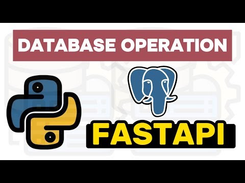 PostgreSQL Database Operation - Python FASTAPI Tutorial Lesson 11