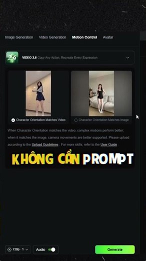 Guide to creating motion controls in Kling AI