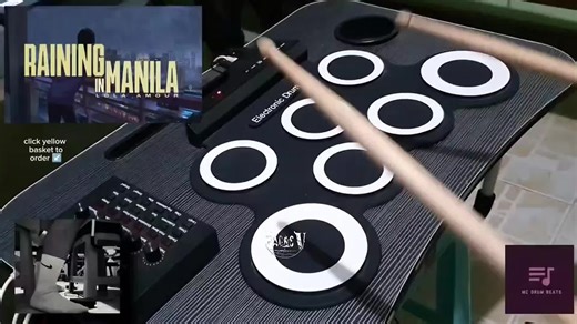 Rixton Portable Electronic Drum #rixton #drumpad #electronic