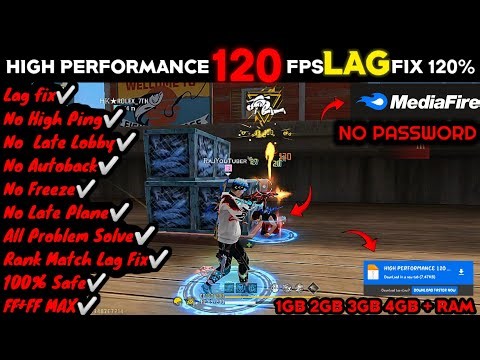 FREE FIRE MAX 120 FPS LAG FREE SMOOTH GAMING CONFIG FILE TODAY 🔥 FREE FIRE NEW LAG FIX CONFIG FILE