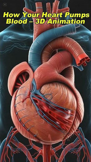 How Your Heart Pumps Blood – 3D Animation