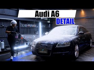 I want to clean up my Audi A6 that's been sitting out in the open for over a year with a hand was...