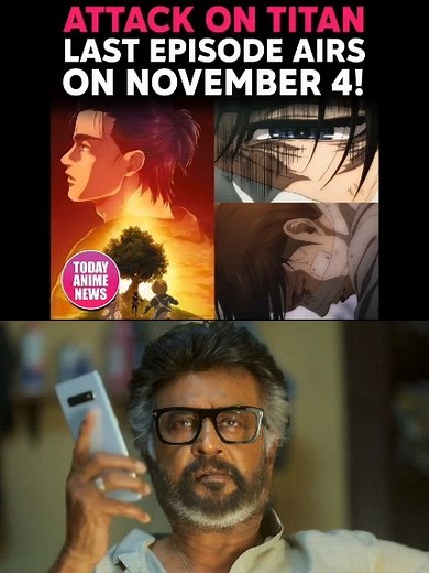 Arun Kumar on Instagram: "Attack on Titan Last episode on Nov 4th 梁 . . . . . . . . . . . . . . . #naruto #anime #attackontitan #attackontitanseason4 #teluguanime #eren #kakashi #madara"