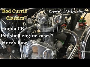 How to polish your Honda CB engine