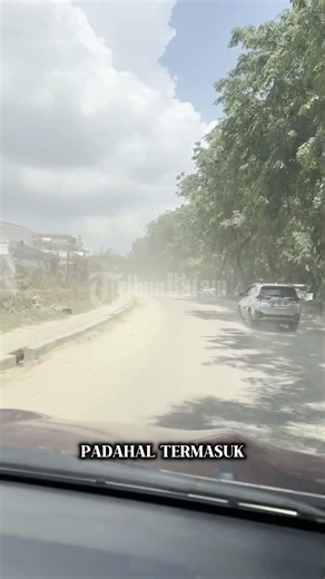 Kondisi Jalan Duyung Batu Ampar Memprihatinkan, Debu Tebal Ganggu Warga
