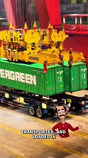 Ship to Truck: The Power of Port Logistics #PoFromrtLogistics #ContainerHandling #GlobalTrade