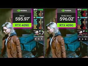 Hotfix Driver 596.02 vs. GRD 595.97 RE 9 Requiem