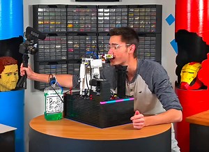 Inventor Builds Strange LEGO Robot Capable of Brushing Your Teeth and Spraying Mouthwash