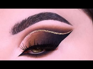 Dramatic Foxy Cut Crease Glitter ✨ Makeup Tutorial | Melissa Samways
