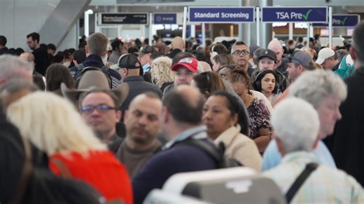How can you track airport security wait times?