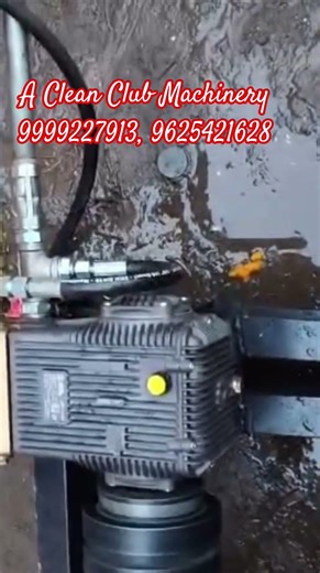 Sewerage Cleaning 15 hp with Asr pump new installation medical college meerut.