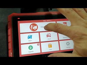 Scan Lauch CR909X erase Zero point calibration on $runner 2003