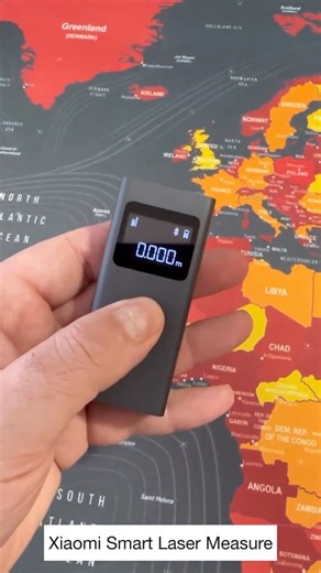 The NEW Xiaomi Smart Laser Measure uses precise and stable lasers, which allow you to measure at a distance of 5m up to 40m.These lasers make it possible to visualise the measurement data quickly and via your smartphone thanks to Bluetooth compatibility! 🤩 #XiaomiGhana | Xiaomi Ghana