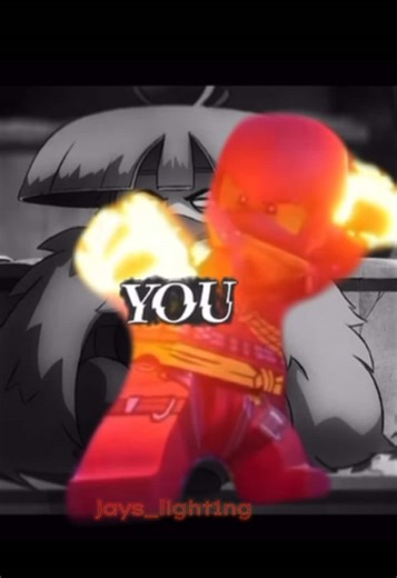 Creative Kai Ninjago Edit Featuring Fire Effects