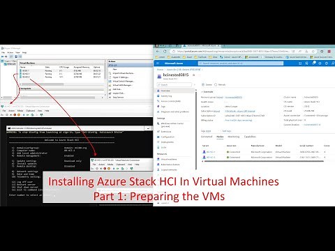 Installing Azure Stack HCI 23H2 in VMs (Part1)