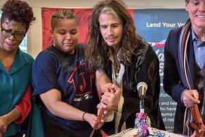 Steven Tyler Opens Janie's House for Abused Women in Memphis